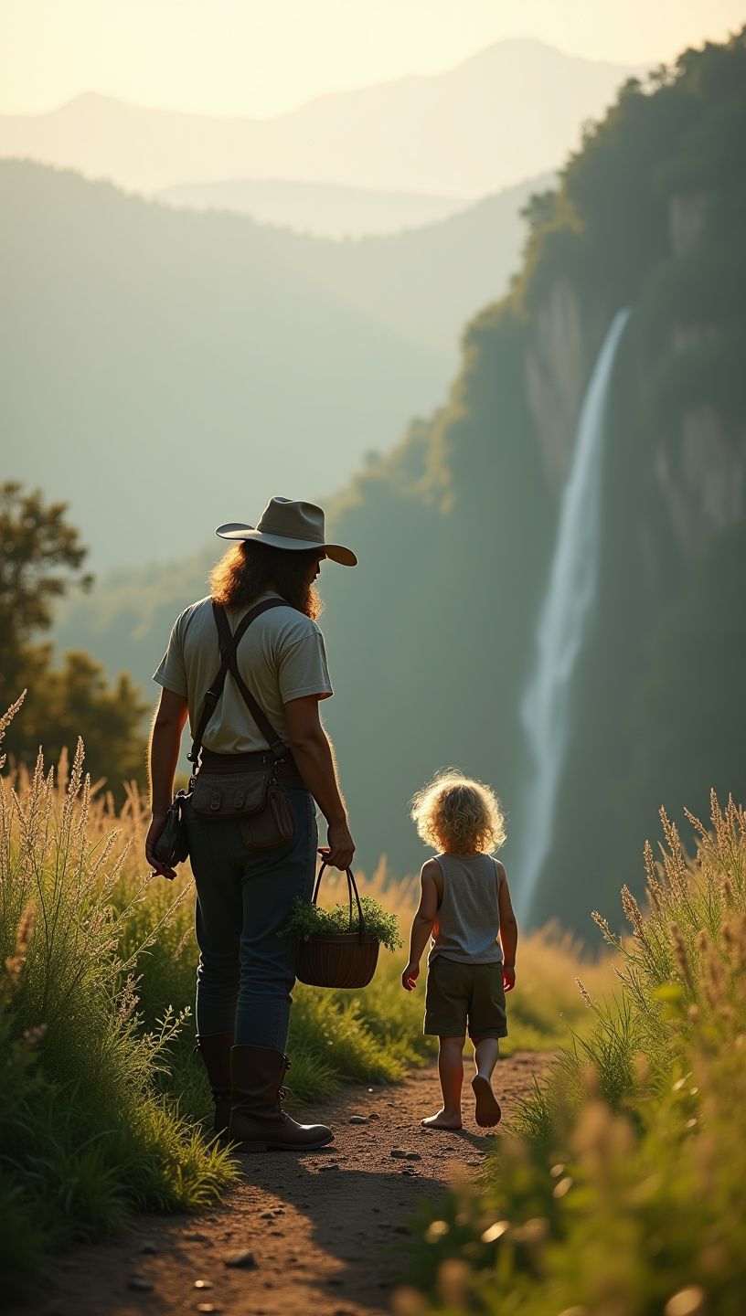 Βότανα από ελληνικά βουνά σε ένα παραδοσιακό τσαγιέρα.