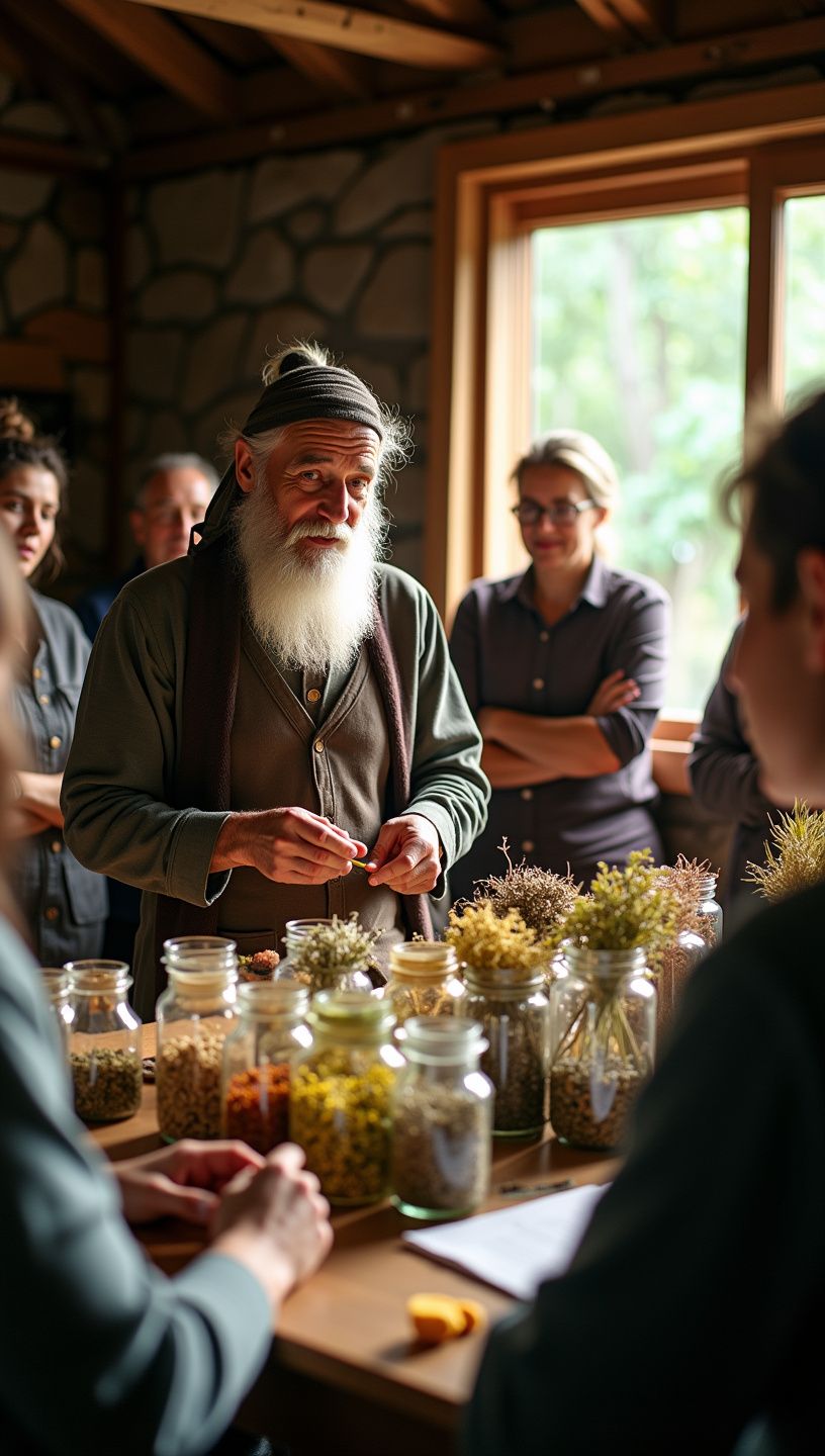 Καφέ τσάι από φασκόμηλο σε γυάλινο φλιτζάνι